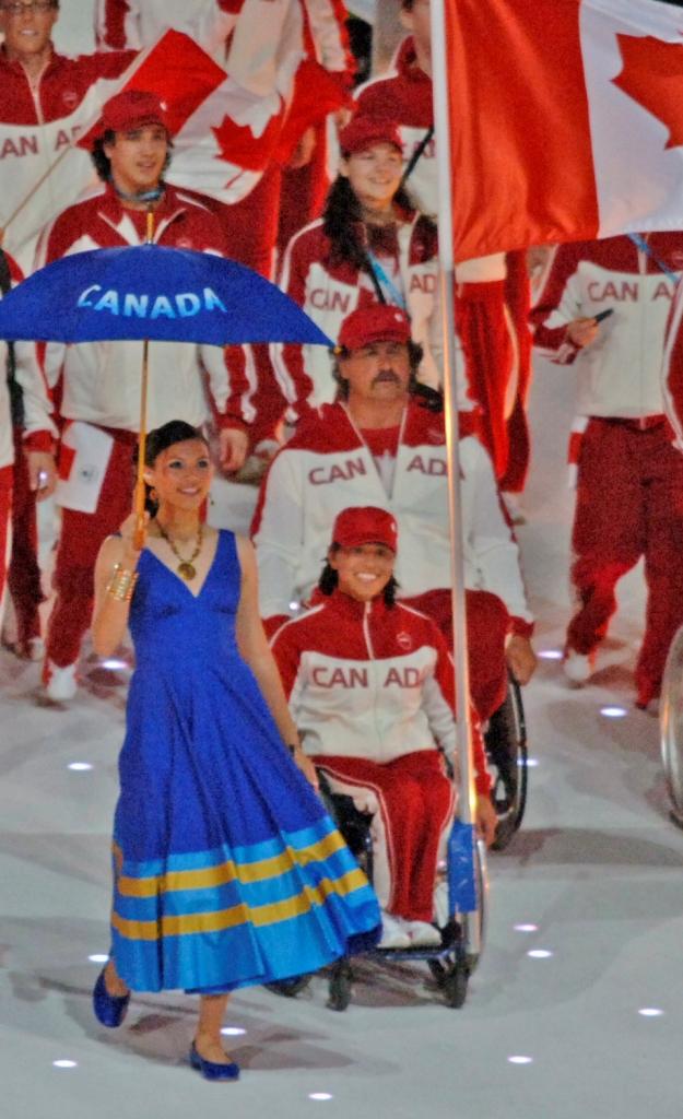 Chantal Flag Bearer
