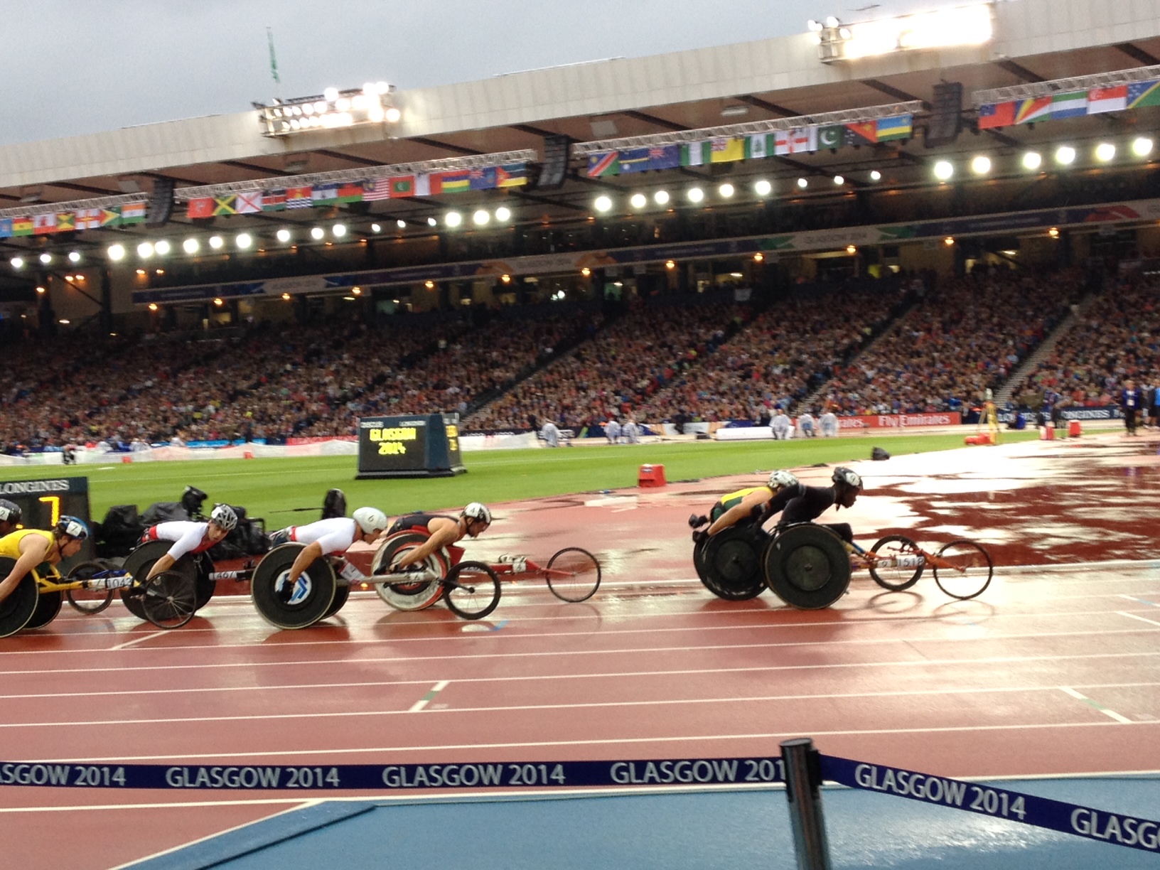 Mens Wheelchair Race