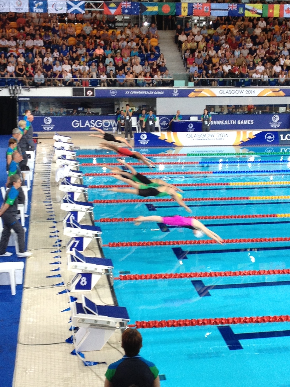 Para Swimmers Heat July 27