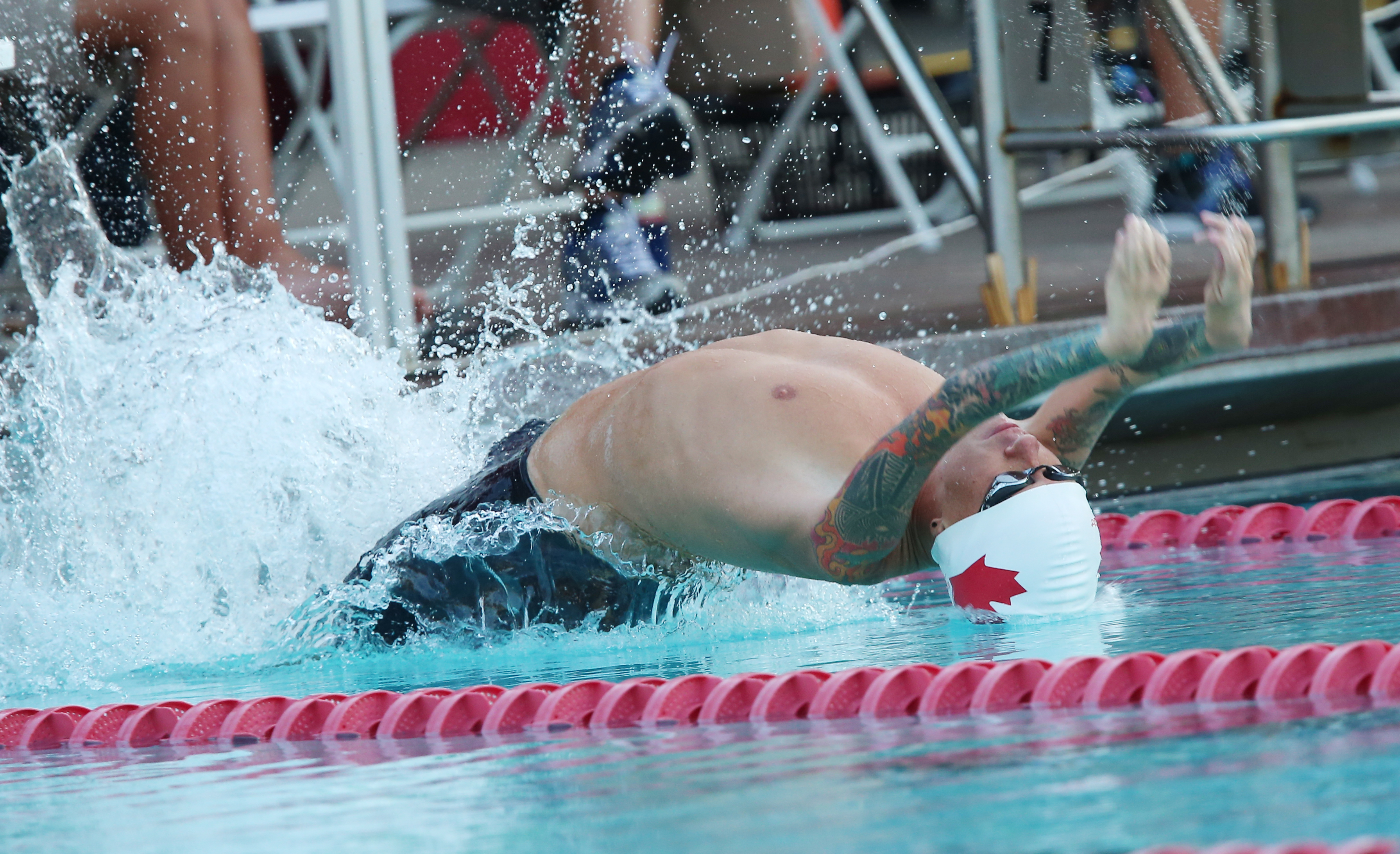 Time Away From Swimming Stroked Adam Purdys Competitive Fires