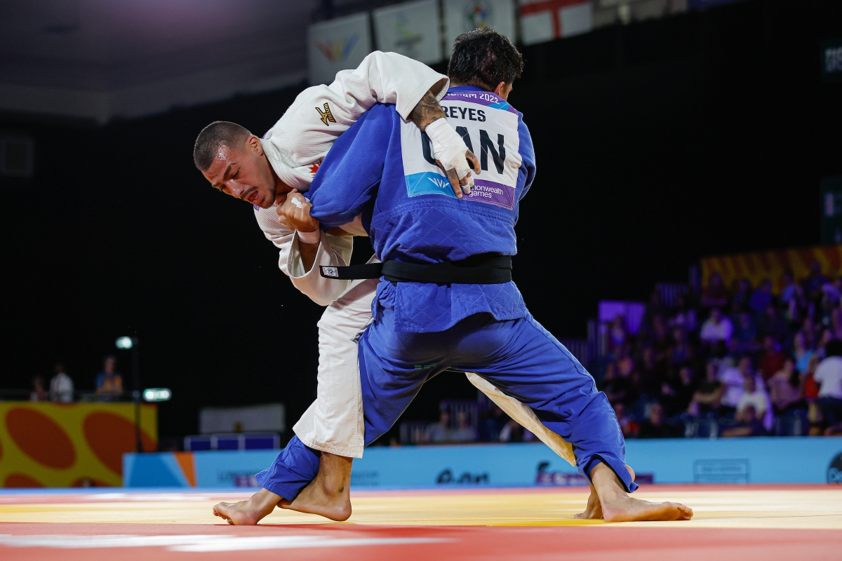 Kyle Reyes at the 2022 Commonwealth Games