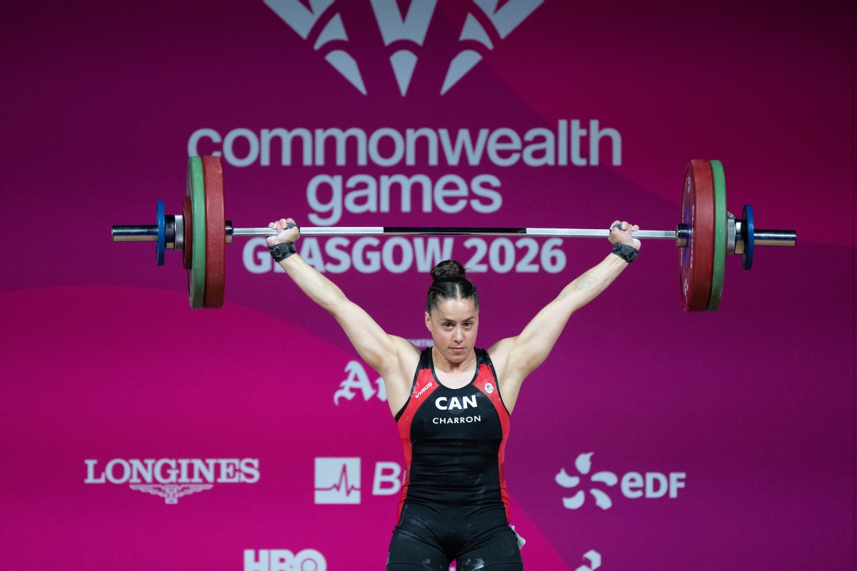Maude Charron Weightlifting