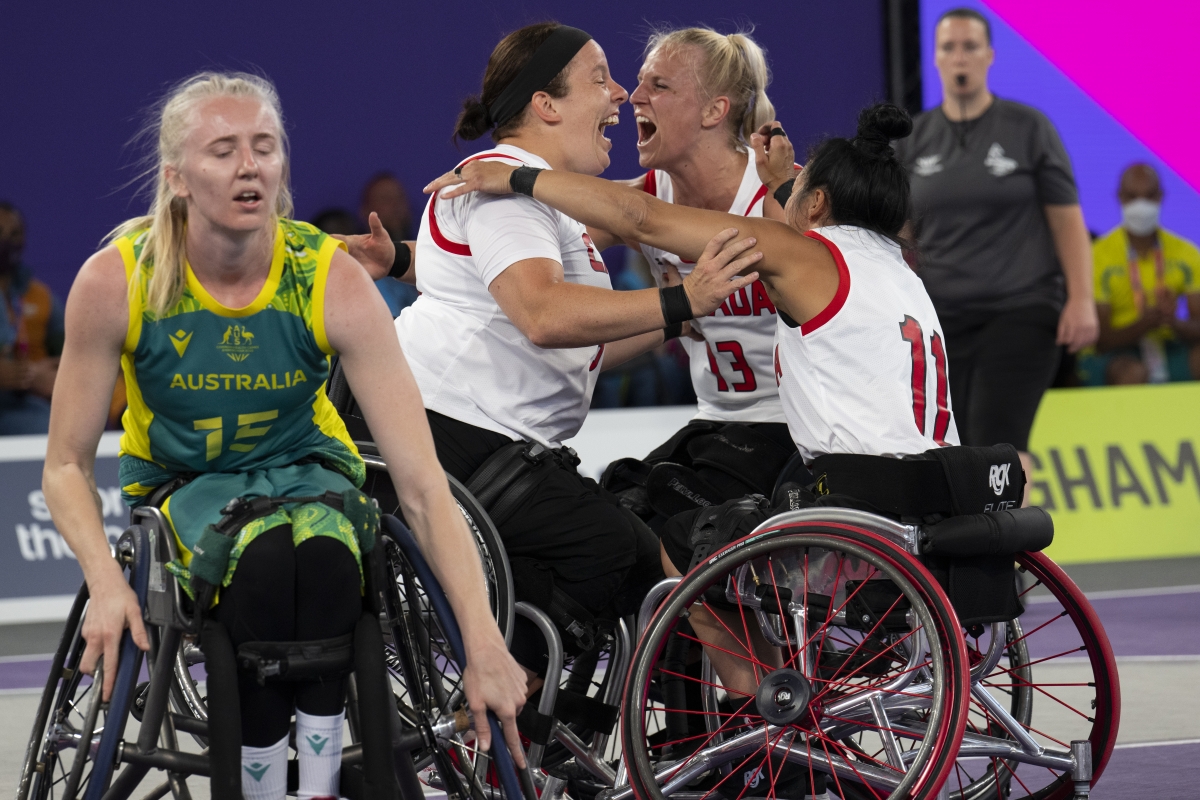 Wheelchair Basketball team at 2022 Commonwealth Games