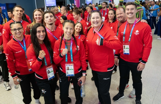 Athletes from Team Canada