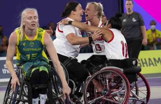 Wheelchair Basketball team at 2022 Commonwealth Games