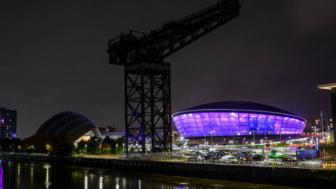 Opening Ceremonies venue at Glasgow Hydro