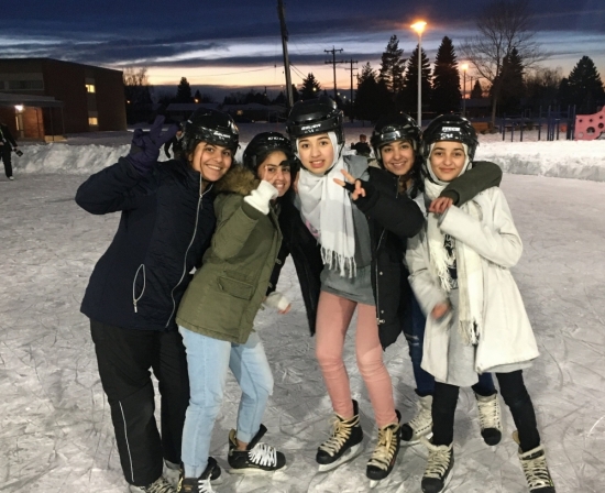 Newcomers learn how to brave a Canadian winter