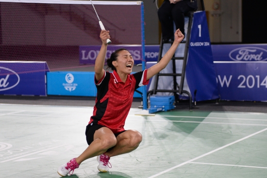 Stellar Performance from Michelle Li Gold Medallist in Badminton