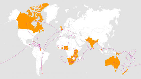 Baton route