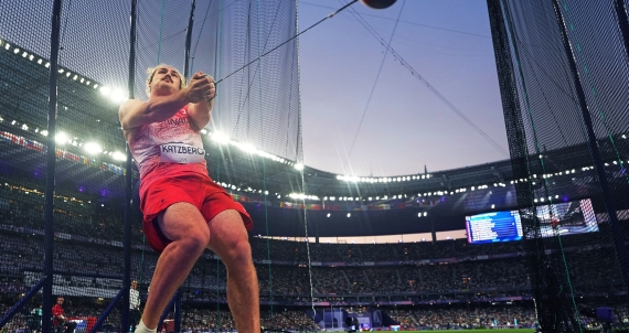 Ethan Katzberg Olympic Hammer Throw