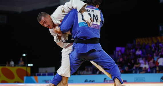 Kyle Reyes at the 2022 Commonwealth Games