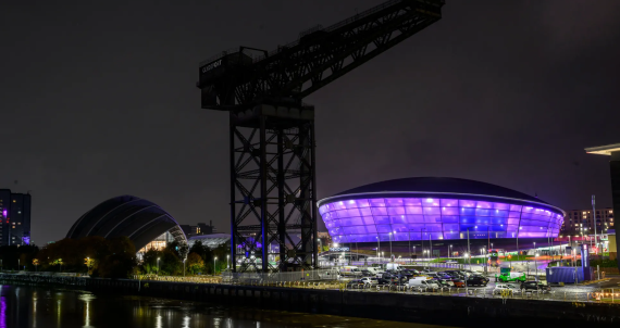 Opening Ceremonies venue at Glasgow Hydro